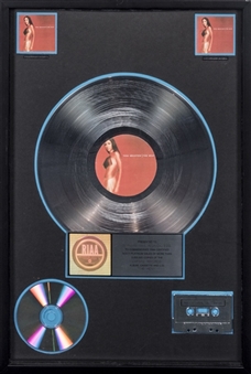 Toni Braxton: "The Heat" RIAA Platinum Sales Award Sales Award 